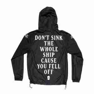 Unisex Zip-Up Windbreaker Hoodie