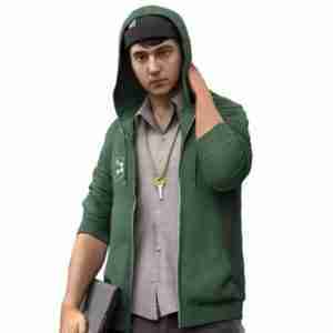 Watch Dogs 2 Josh Sauchak Green Bomber Hoodie