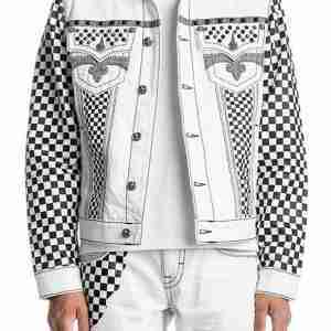 White Jegor 201 Denim Jacket