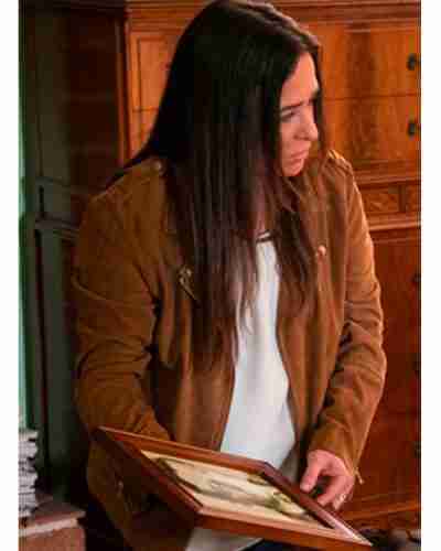 Better Things Season 5 Pamela Adlon Suede Jacket