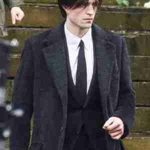 Bruce Wayne Black The Batman 2022 Coat