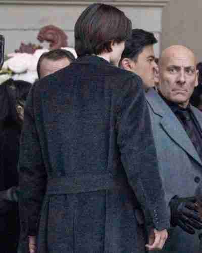 Bruce Wayne The Batman 2022 Black Coat