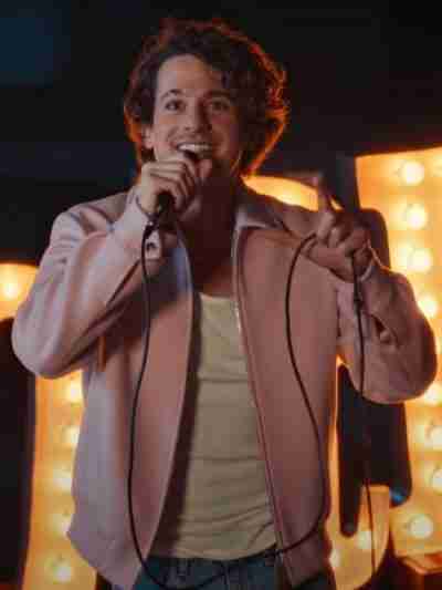 Charlie Puth Light Switch Pink Jacket