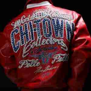 Chi-Town Pelle Pelle Red Leather Jacket