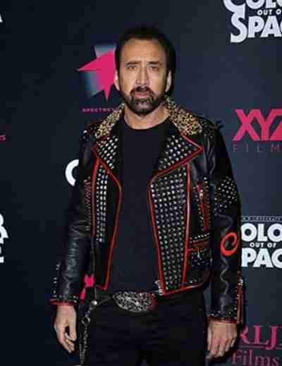 Color Out of Space Nicolas Cage Studded Jacket