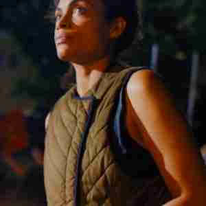 DMZ 2022 Rosario Dawson Quilted Vest