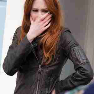 Doctor Who Amy Pond Leather Jacket