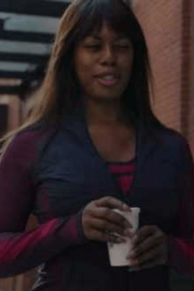 Inventing Anna Kacy’s Navy Blue Track Jacket