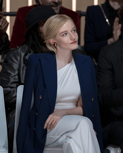 Inventing anna Julia Garner blue blazer