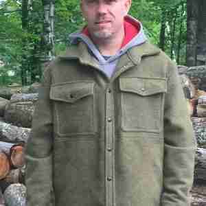 Lester River Green Wool Jacket