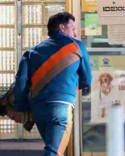 Me Time Mark Wahlberg Blue Jacket