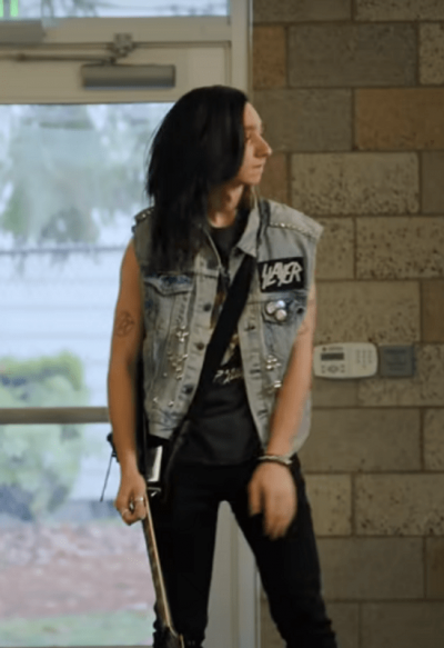 Metal Lord Adrian Green Smith Denim Vest