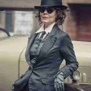 Peaky Blinders Aunt Polly Season 6 Grey Blazer