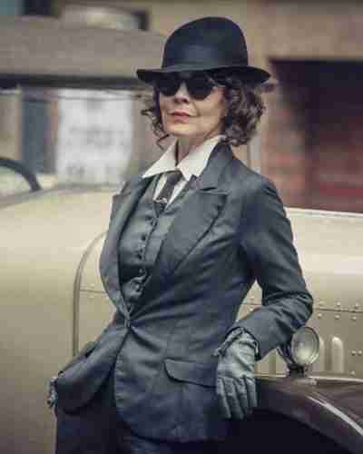 Peaky Blinders Aunt Polly Season 6 Grey Blazer