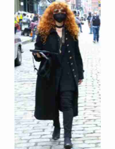 Russian Doll S02 Natasha Lyonne Trench Black Coat