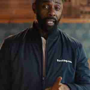 Super Bowl Idris Elba Bomber Gray Jacket