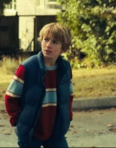 The Adam Project Blue Puffer Vest