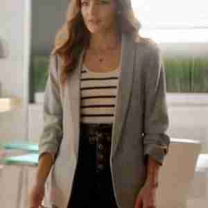 The Flash S08 Kayla Compton Grey Blazer