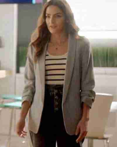 The Flash S08 Kayla Compton Grey Blazer