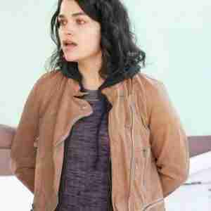 The Rookie Bianca Windle Leather Brown Jacket