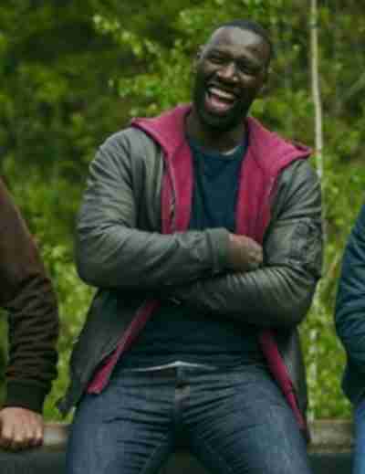 The Takedown 2022 Omar Sy Leather Jacket