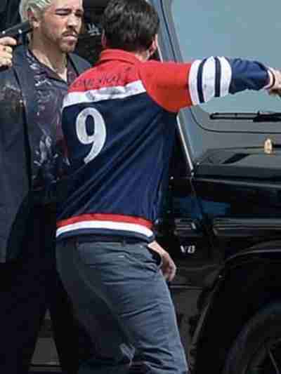 The Unbearable Weight of Massive Talent Nicolas Cage Blue Jacket