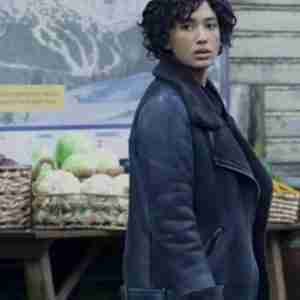 Upload Season 2 Nora Antony Shearling Jacket