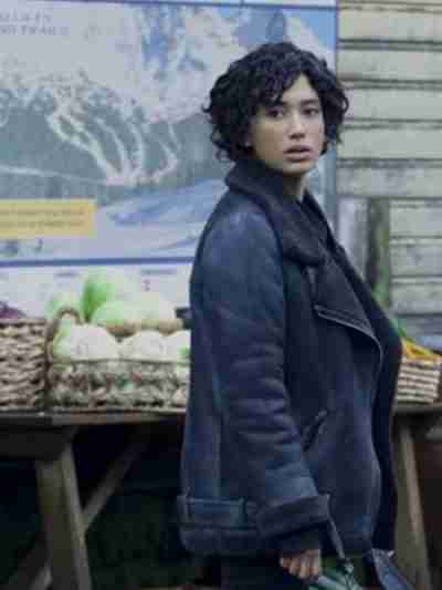 Upload Season 2 Nora Antony Shearling Jacket