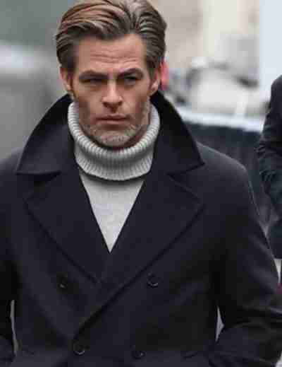 All the Old Knives 2022 Chris Pine Coat