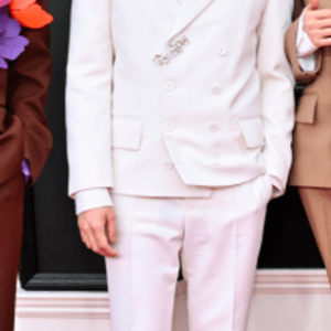 BTS Suga Grammy 2022 White Suit
