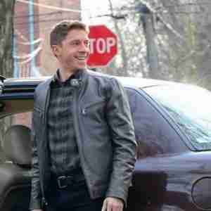 Blue Bloods Season 12 Will Hochman Grey Leather Jacket