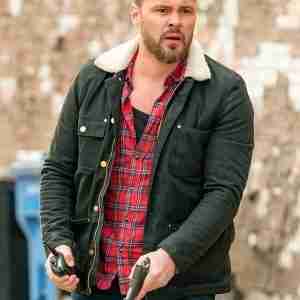 Chicago P.D Patrick John Flueger Shearling Jacket