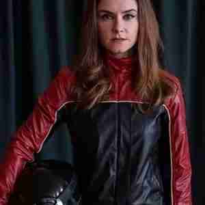 Derry Girls Ms De Brún Black and Red Jacket