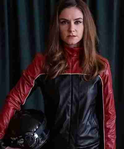 Derry Girls Ms De Brún Black and Red Jacket