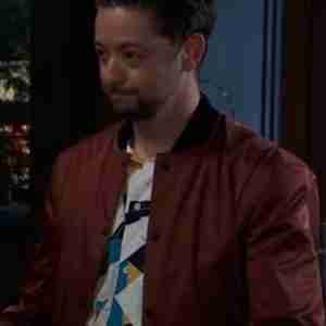 General Hospital Damian Spinelli Brown Jacket