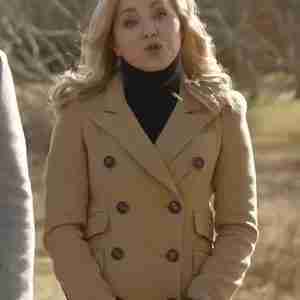 Geneva Carr Bull Season 6 Brown Coat