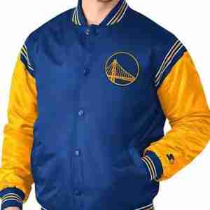Golden State Warriors Starter Letterman Jacket