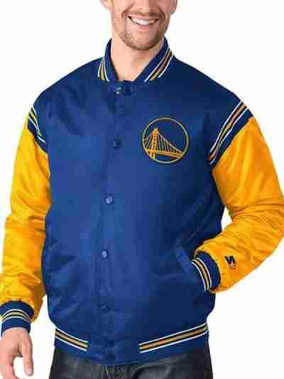 Golden State Warriors Starter Letterman Jacket