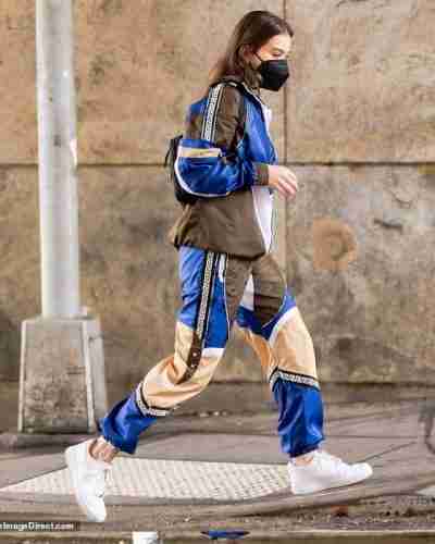 Hailee Steinfeld Versace Tracksuit