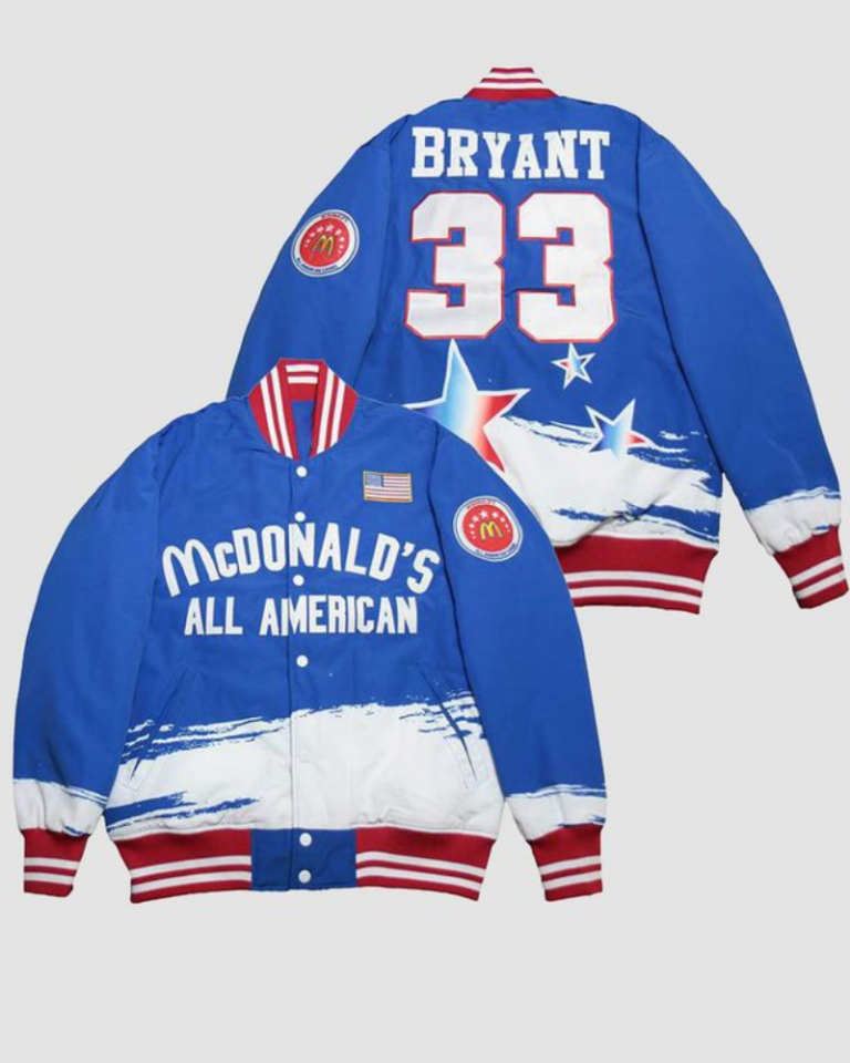 McDonald’s All American Kobe Bryant Jacket Movie Leather Jackets