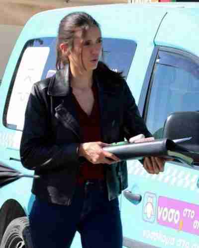 Nina Dobrev The Bricklayer Leather Jacket