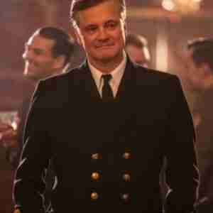 Operation Mincemeat Colin Firth Black Coat