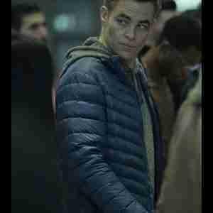 The Contractor 2022 Chris Pine Puffer Jacket