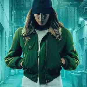 The Stranger Green Polyester Jacket