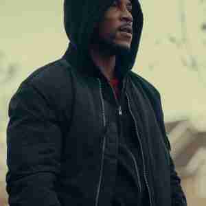 Top Boy Dushane Black Bomber Jacket