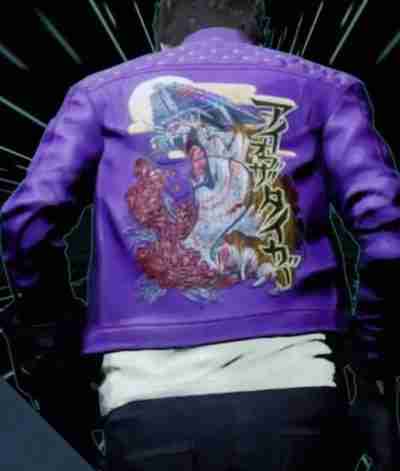 Travis Strikes Again No More Heroes Purple Jacket
