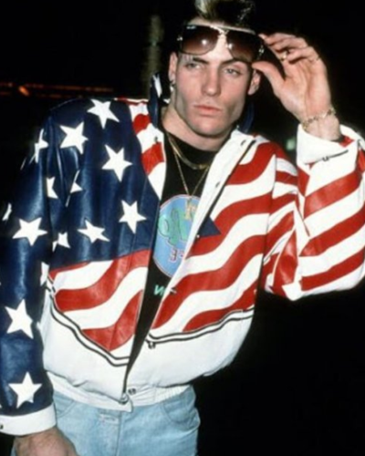 Vanilla Ice USA Flag Jacket