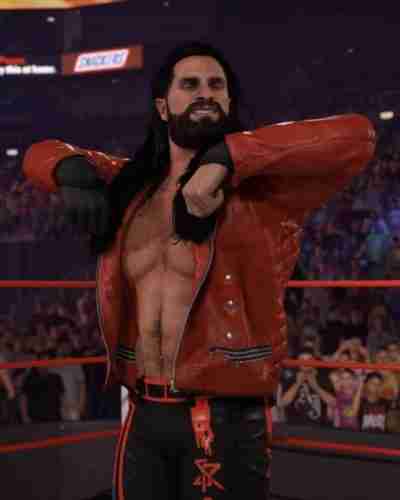 WWE Seth Rollins Leather Jacket