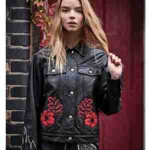 Anya Taylor-Joy The Laterals Leather Jacket