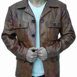 Call of Duty Black Ops Russell Adler Leather Jacket